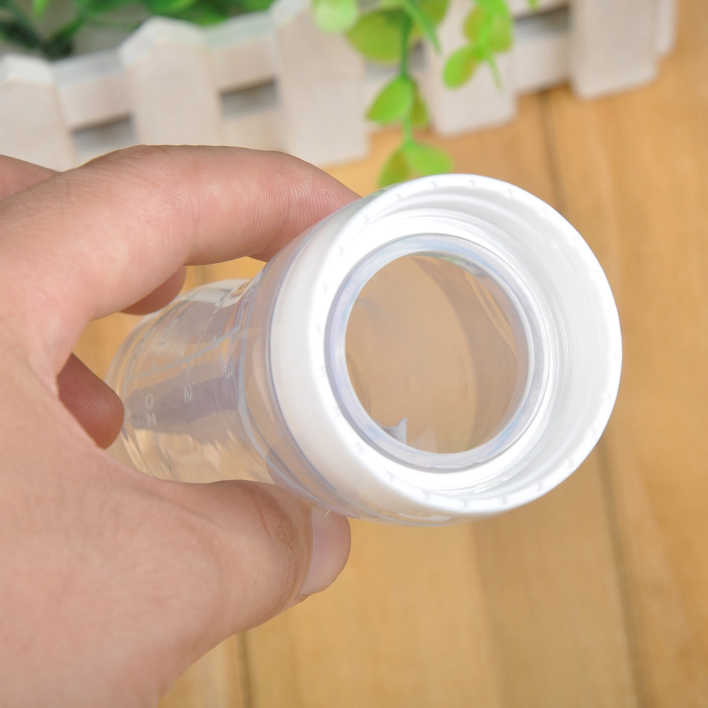 Newborn Baby Silicone Squeeze Complementary Food Feeding Bottle with Spoon