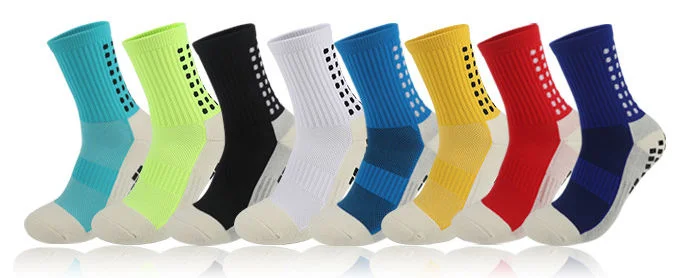 Custom Soccer Football Socks Grip Anti Slip Sport Crew Socks