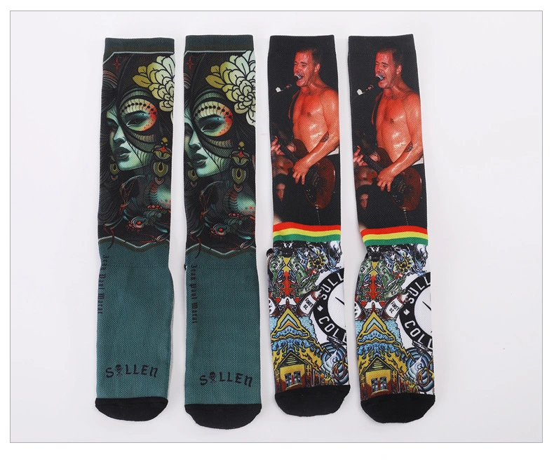 Custom Made Printing Men Socks Crew Socks Premium Quality Sport Socks