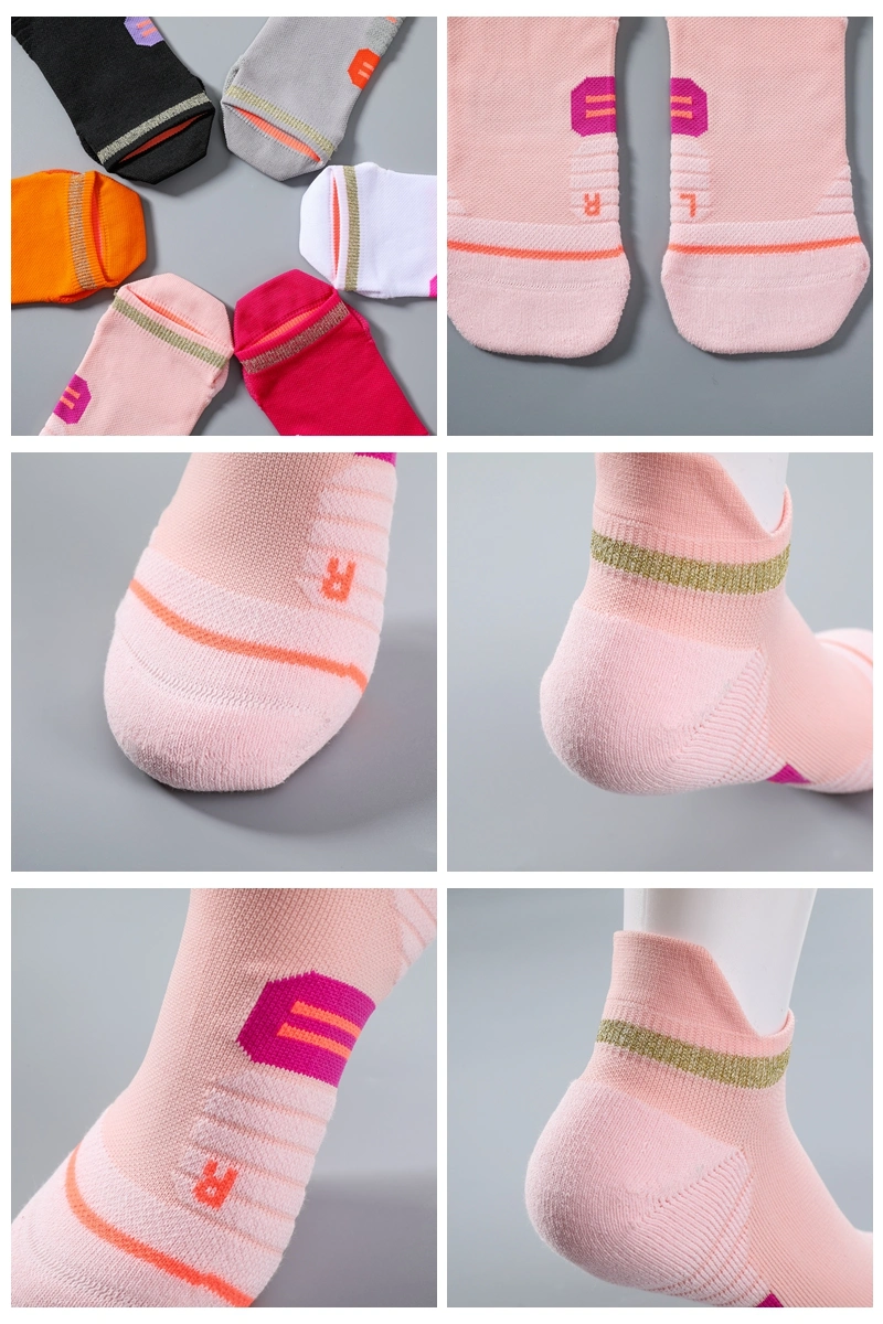 Custom Logo Accept Compression Socks Ankle Cut Socks Cushion Arch Support Fashion Socks Short Socks Cotton Sock Women Socks
