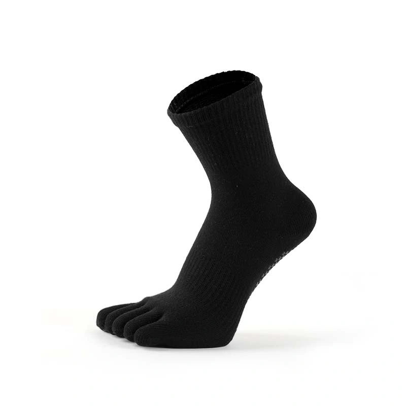 Men&prime; S Five-Finger Full Toe Yoga Female Professional Non-Slip Indoor Floor Fitness Sports Socks