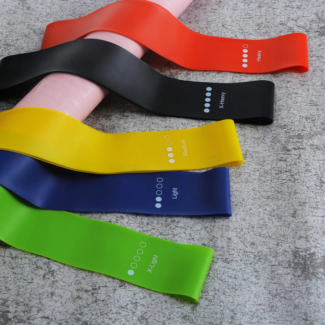 Yoga Exercise Booty Bands Pull up Fitness Loop Rubber Latex Resistance Bands