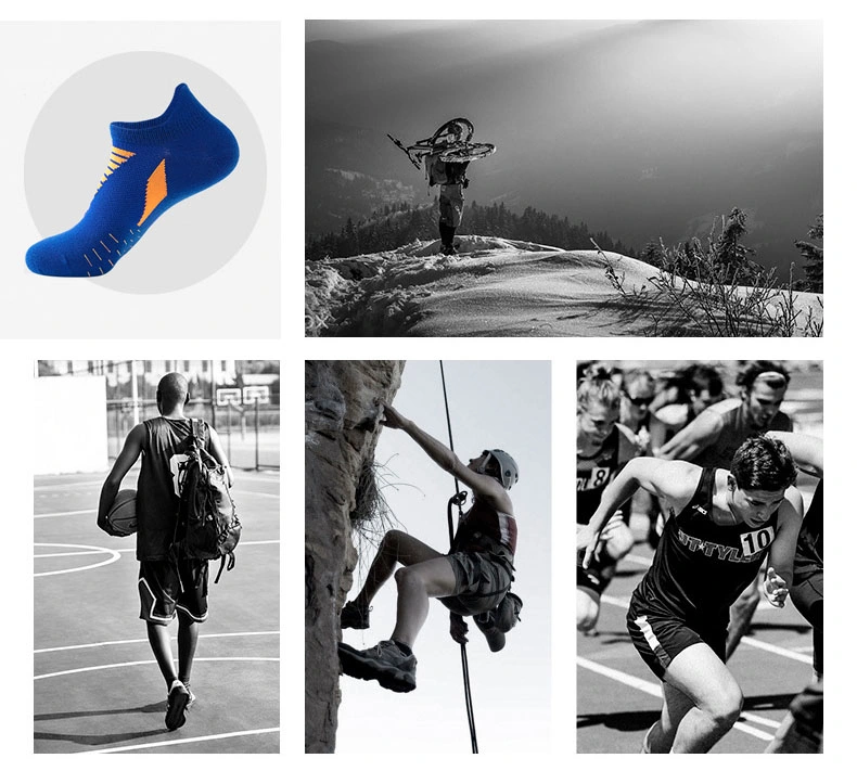 Summer Men&prime;s Socks Running Fitness Short Tube Basketball Socks Women&prime;s Thin