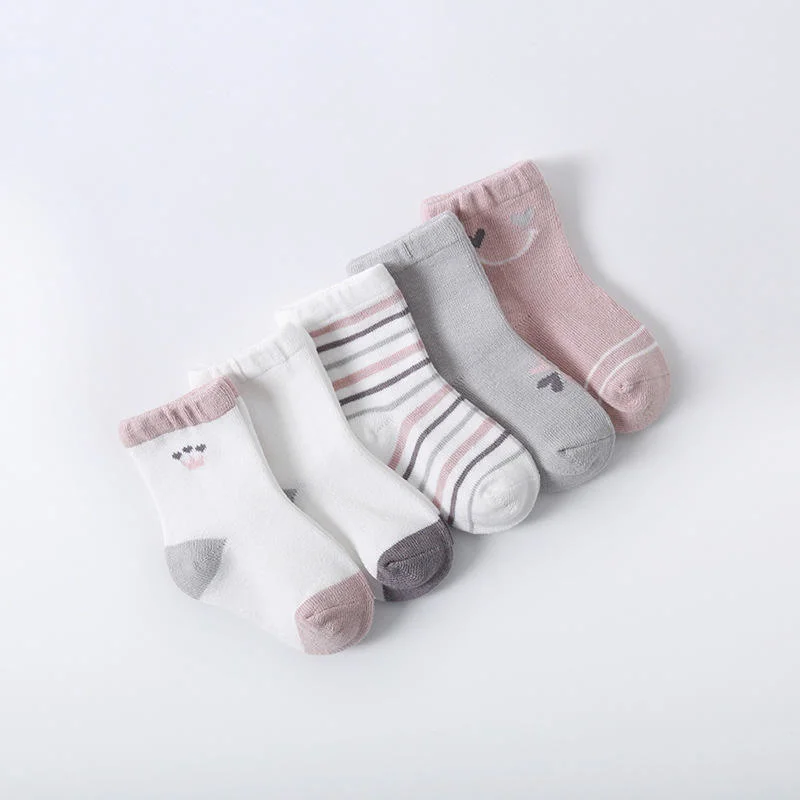 Cute Lovely Short Baby Socks Cotton Cute Newborn Boy Toddler White Socks