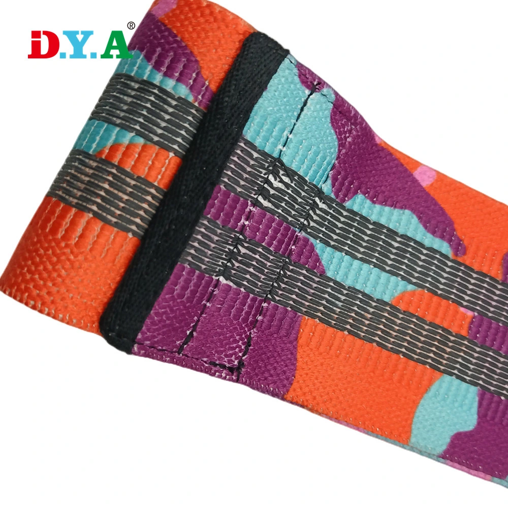 Wholesale Woven Yoga Stretch Elastic Resistance Band for Legs/Glutes