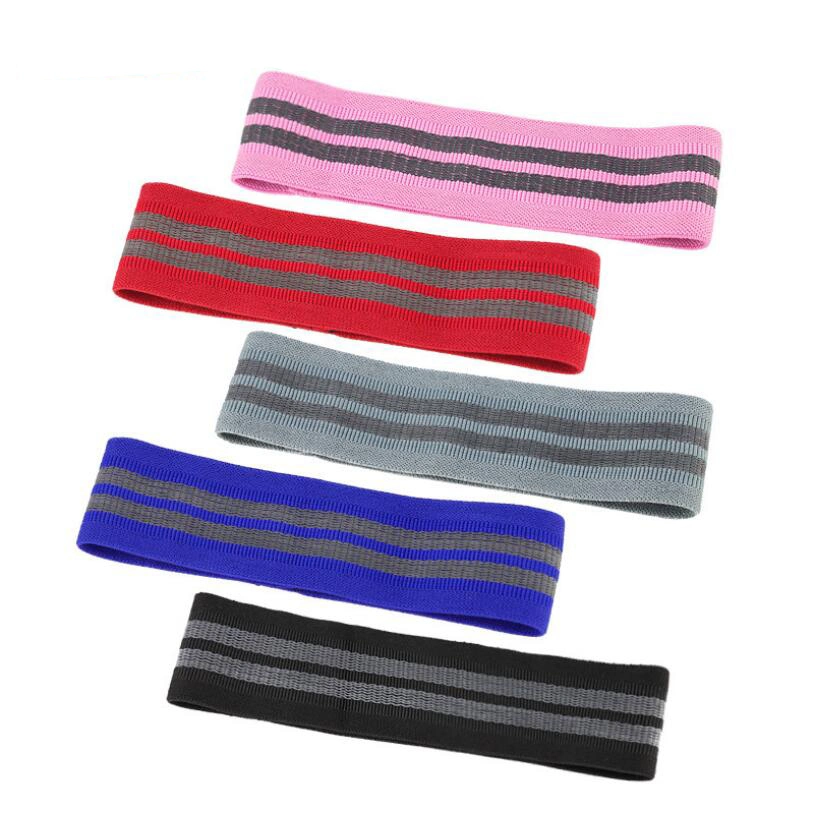 Flexible Strength Hip Bands Fabric Resistance Band Non-Slip Exercise Bands Wbb12845