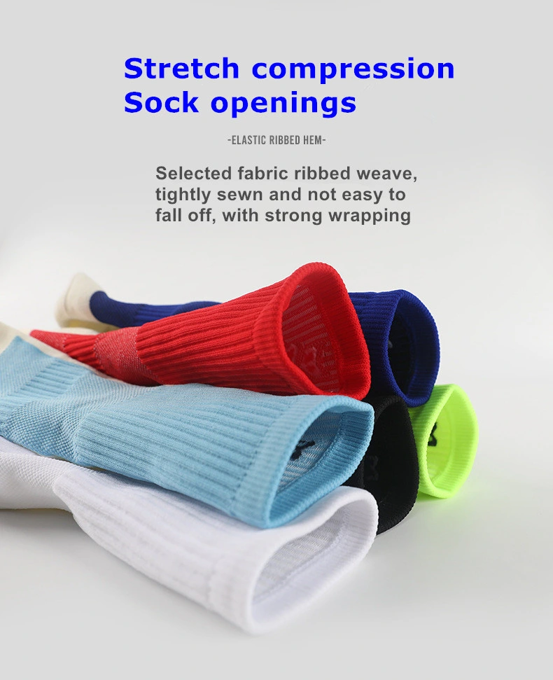 Custom Soccer Football Socks Grip Anti Slip Sport Crew Socks