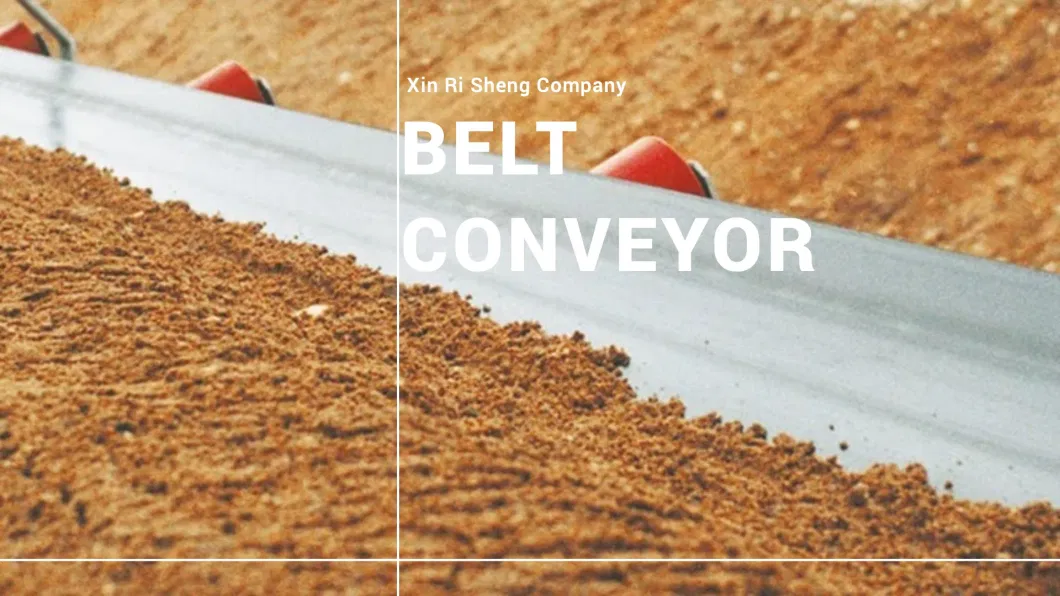 Heavy Duty steel Structure Belt Conveyor for Powder with High Quality