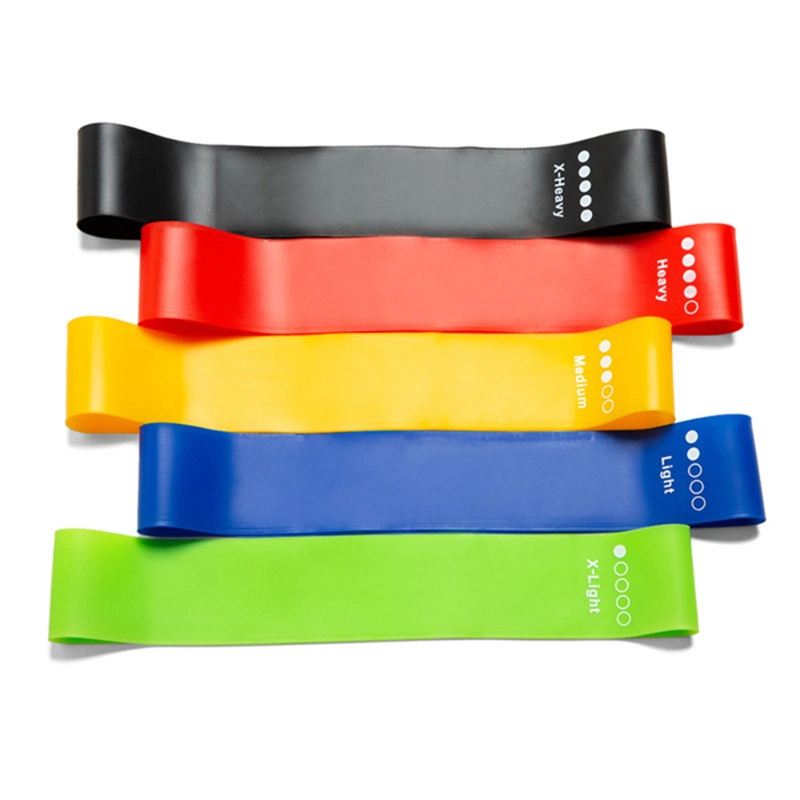 Personalized Multi-Sizes Silicone Yoga Pilates Stretch Bands