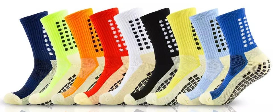 Custom Basketball Grip Soccer Long Anti Slip Stockings Sports Football Socks