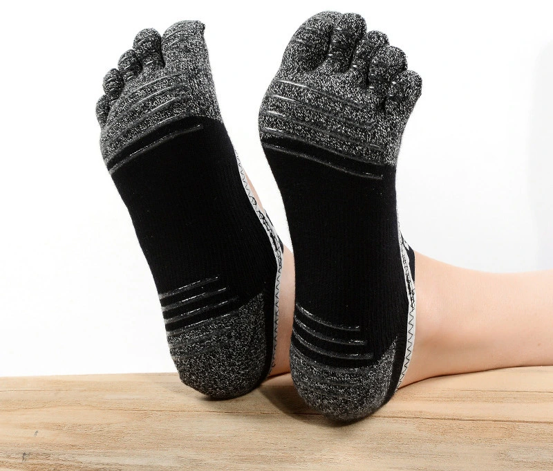 Double-Sided Non-Slip Five-Finger Full Toe Girdle Four Seasons Short Yoga and Line Sports Floor Yoga Socks