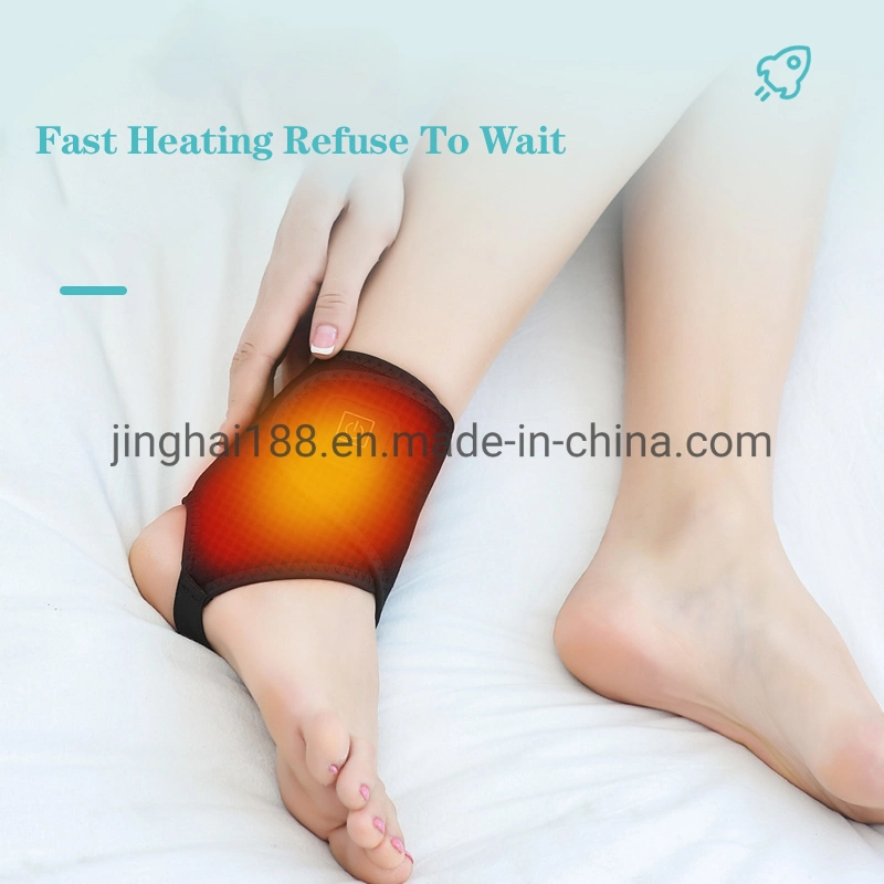 New Heating Ankle Support Elastic Ankle Protect Band Heated Ankle Protection with 10000mAh Rechargeable Power