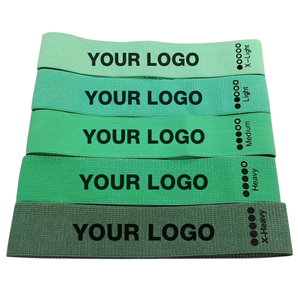 Non-Slip Booty Workout Rubber Band Resistance Exercise Fabric Bands