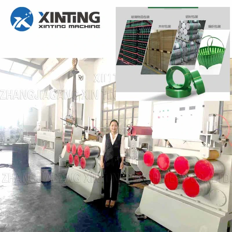 PA66/Polyamide GF25 Pet/PP Strap Thermal Break/ Nylon Strip/Bar Extruder/ Insulation Strip/Tape Packing Belt/ Band/ Extrusion Production Line Making Machine