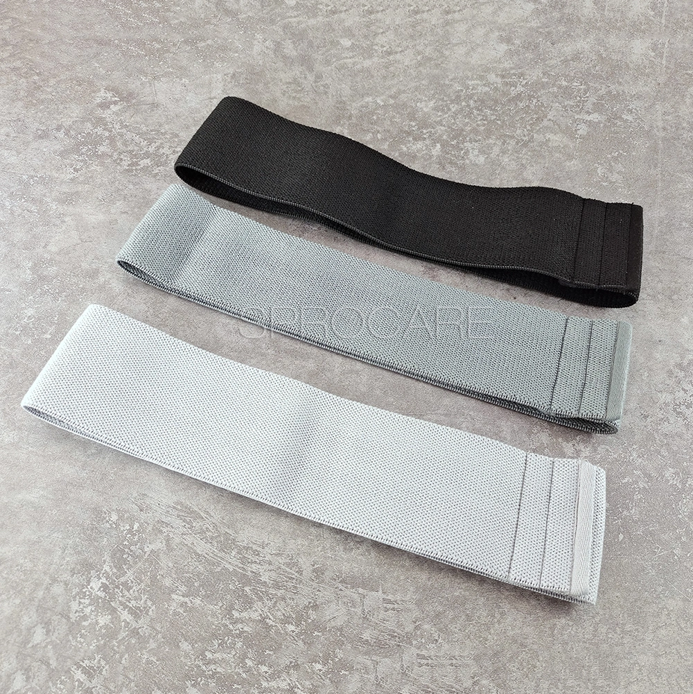 Gray Series Solid Color Resistance Bands, Loop Fabric Bands, Hip Circle Band