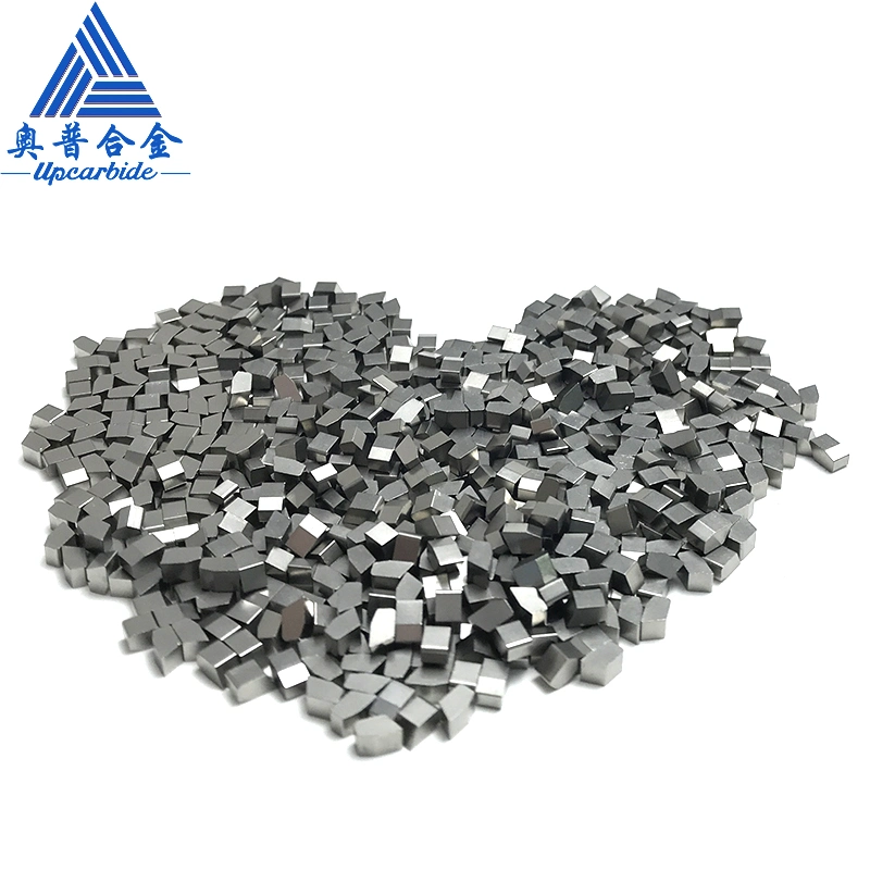 Grade Yg6 Hardness 92.5hra Customization Tungsten Carbide Saw Tips Size 4.5*2.6*2.8mm