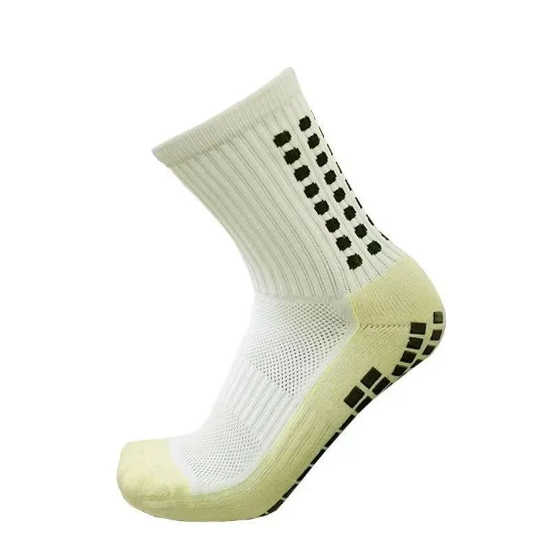 Sports Cotton MID-Tube Grip Durable Non-Slip Knitting Wholesale Gym Soccer Football Men Yoga Women Stocking Socks