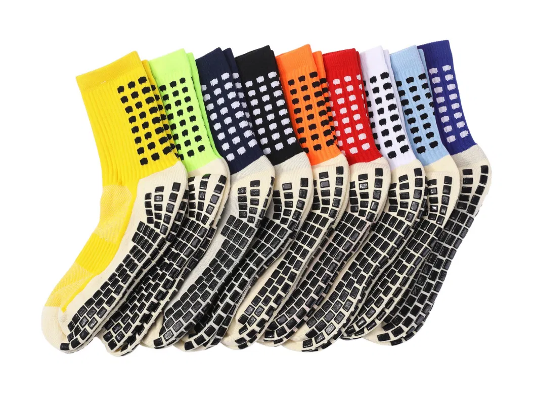 Custom Basketball Grip Soccer Long Anti Slip Stockings Sports Football Socks