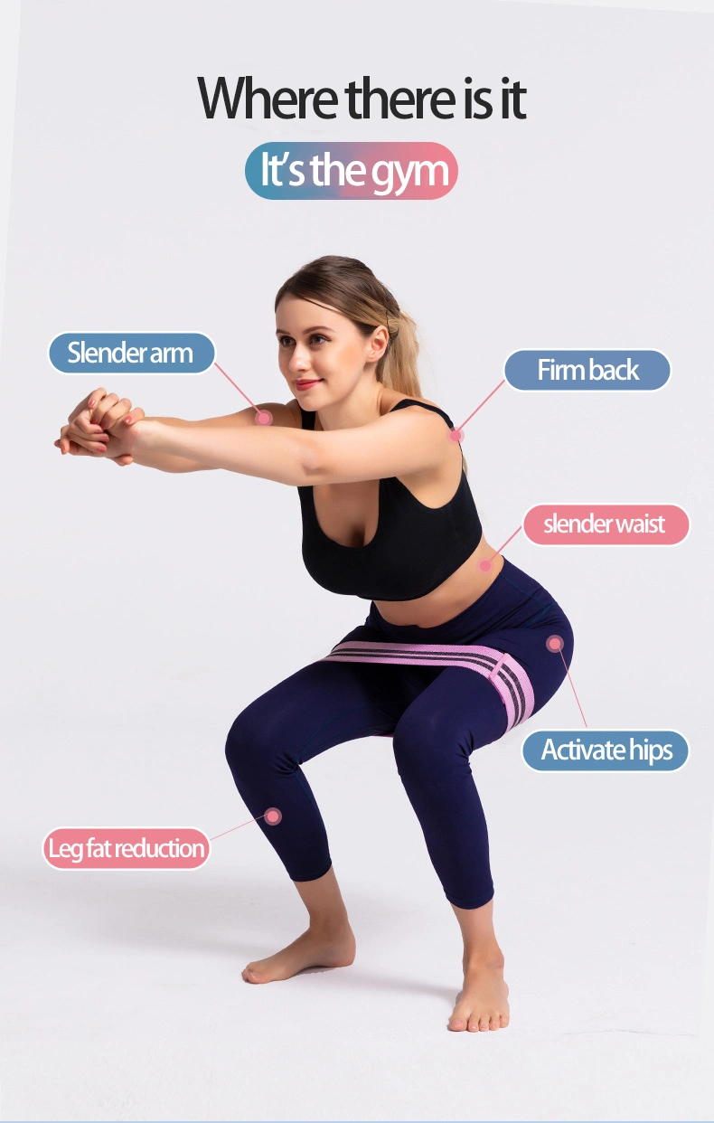 Resistance Bands Fitness and Home Workout, Strength Bands for Booty
