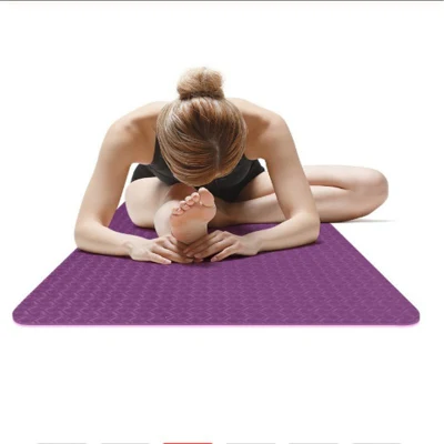 TPE Yoga Anti Slip Eco Mat Exercise Fitness Rubber Foam Pads Wholesale Pilates Sports Equipment