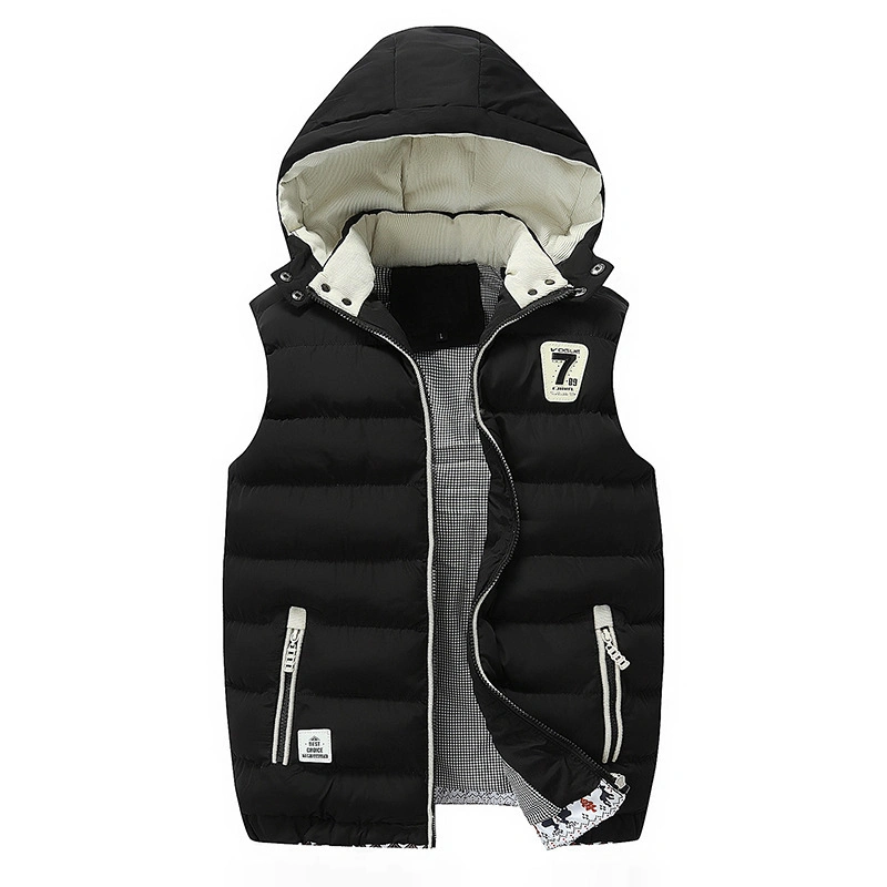 New Design Outdoor Men Winter Light Weight Quilted Padded Down Vest