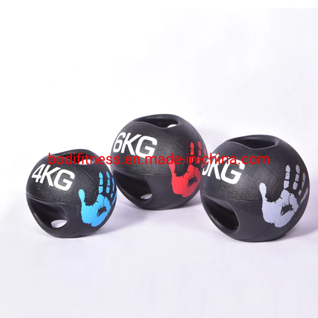 Factory Wholesale Gym Exercises Solid Rubber Medicine Ball