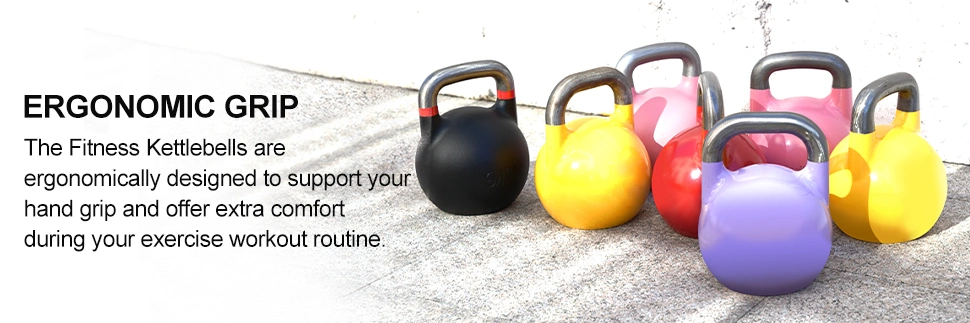 Wholesale Custom Made Kettlebell Set Fitness Equipment Lifting Free Weights Exercise Kettlebell