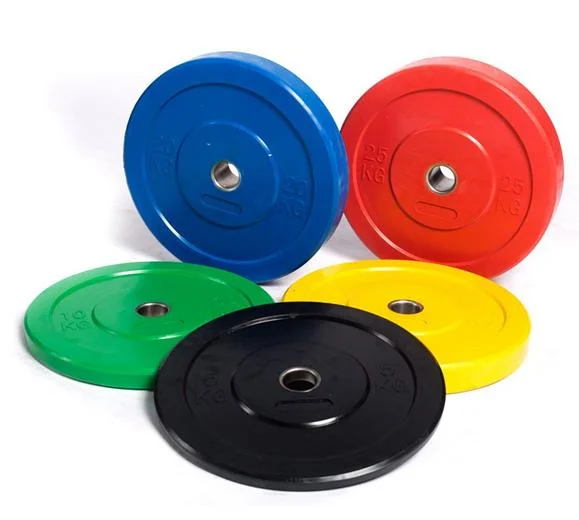 Gym Training Plastic Cement Weight Plates Barbell Set Vinyl Coated Sand Filled Dumbbell Plate