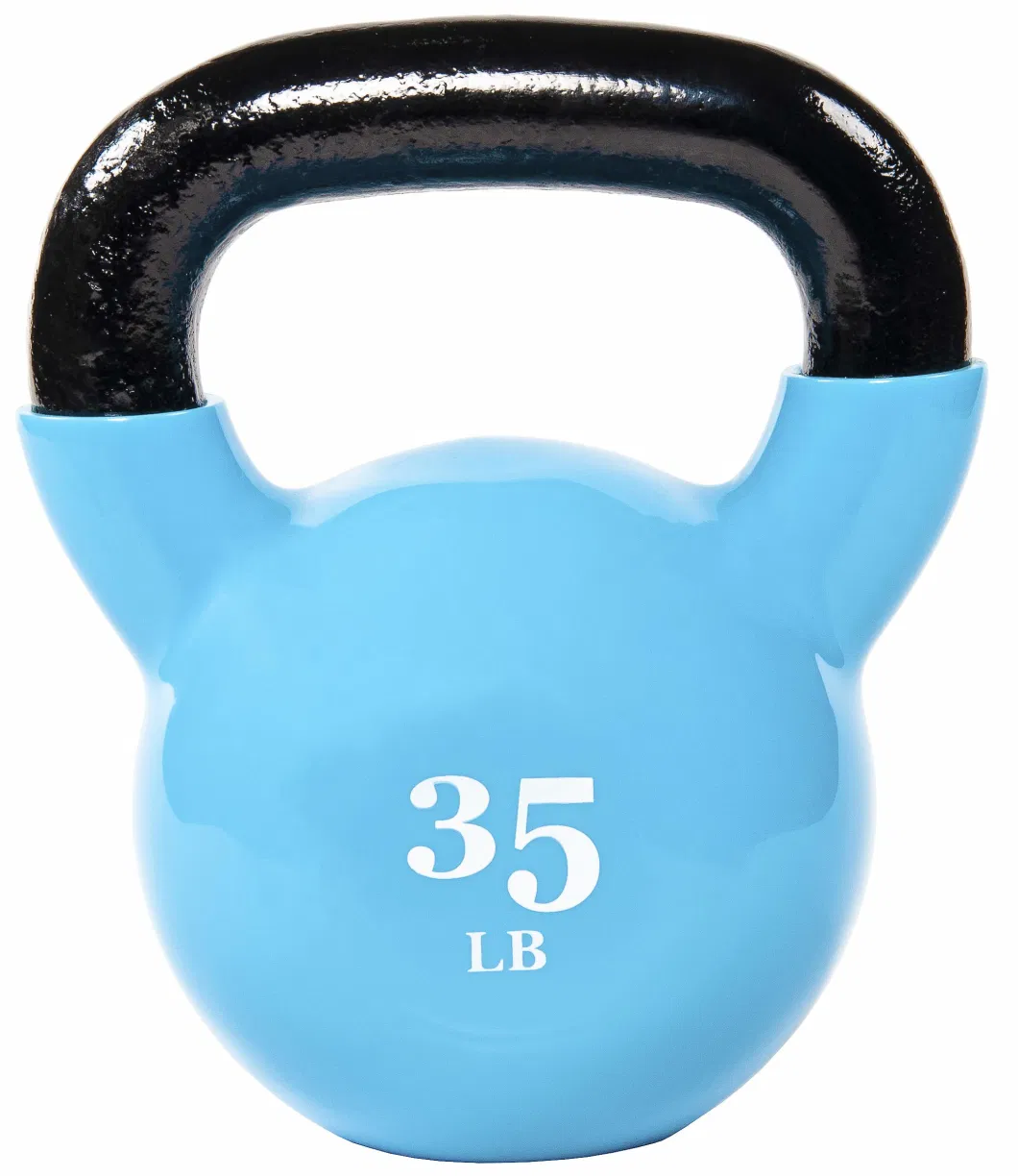 Everyday Fashion Gym Equipment Essentials All-Purpose Color Vinyl Coated Kettlebell