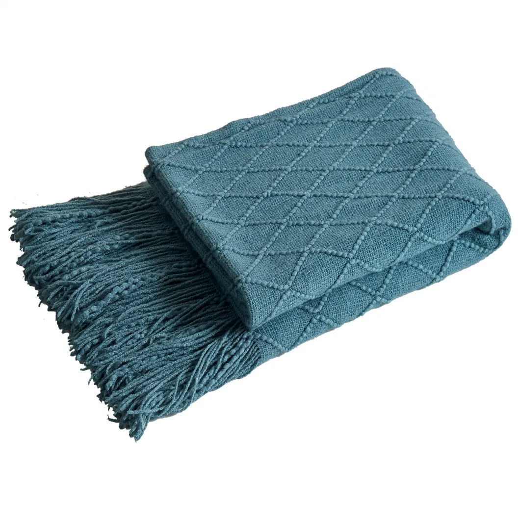 Minimalist Yoga Blanket Knitted Blanket for Car