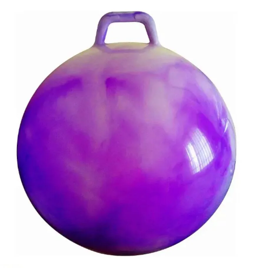 OEM New Style Inflatable PVC Jump Ball with Handle