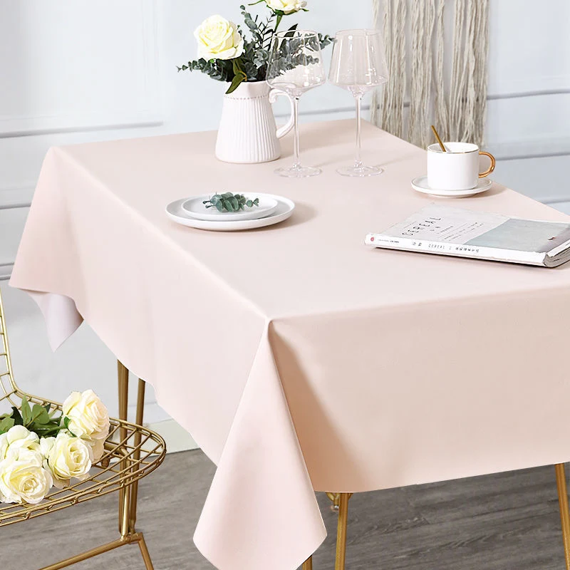 Eco Friendly Waterproof Luxury Leather Tablecloth Kitchen and Dining Table Mat