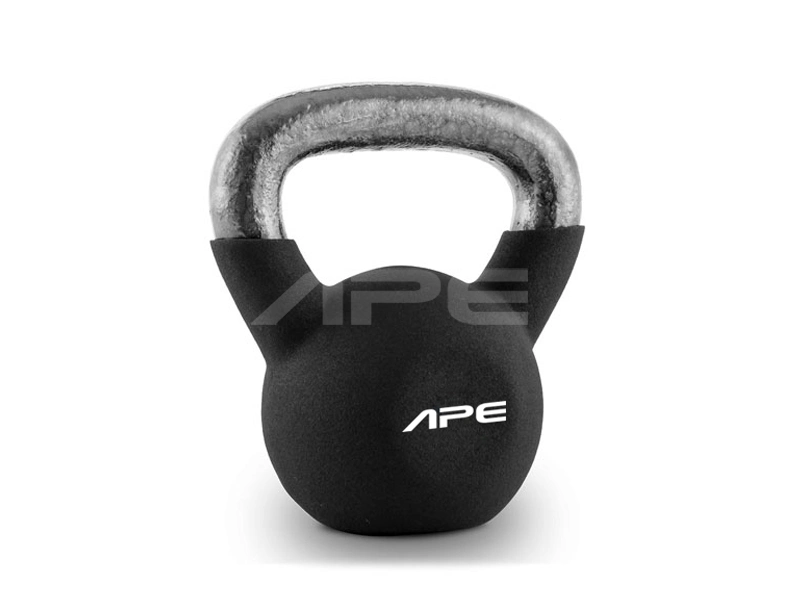 Ape Fitness Gym Equipment Neoprene Vinyl Cast Iron Kettlebell