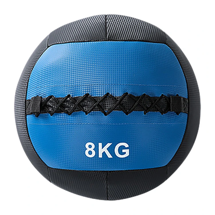 Fitness Medicine Ball PU Soft Training Ball Gym Non-Elastic Balance Medicine Wall Ball Medicine Ball Gravity Ball Fitness