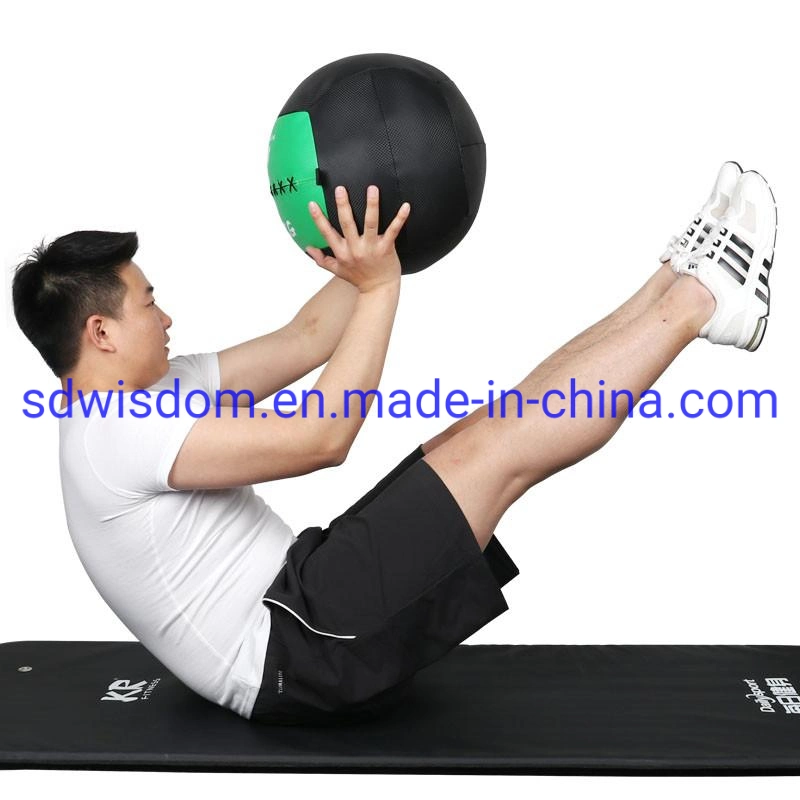 Cross Fitness Durable Non-Elastic Rubber Gym Fitness Soft Medicine Ball/Cross-Training Wall Balls