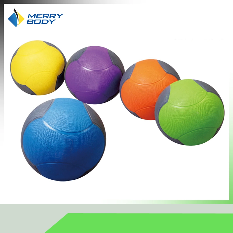 Most Popular Double Colors Rubber Slam Ball Medicine Ball