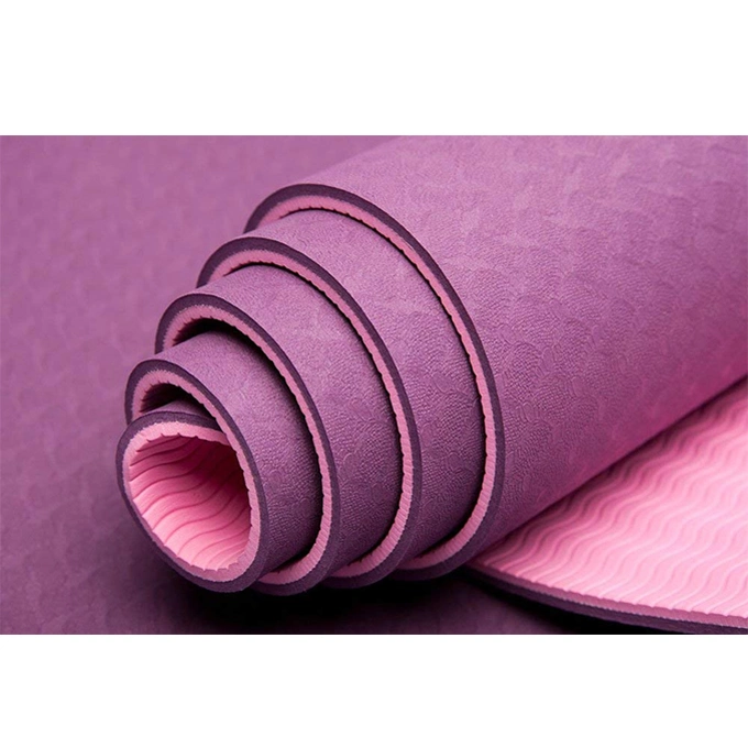 TPE Yoga Mat for Gym and Home Use