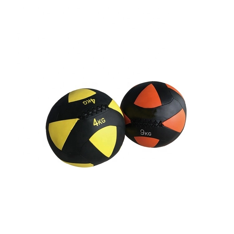 PU Leather Soft Medicine Wall Ball for Weight Training