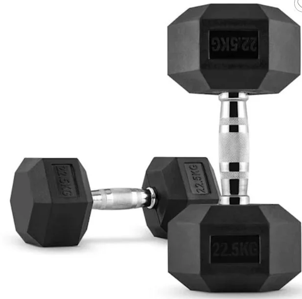 Ttcz Fitness Hex Rubber Dumbbells Popular for Gym