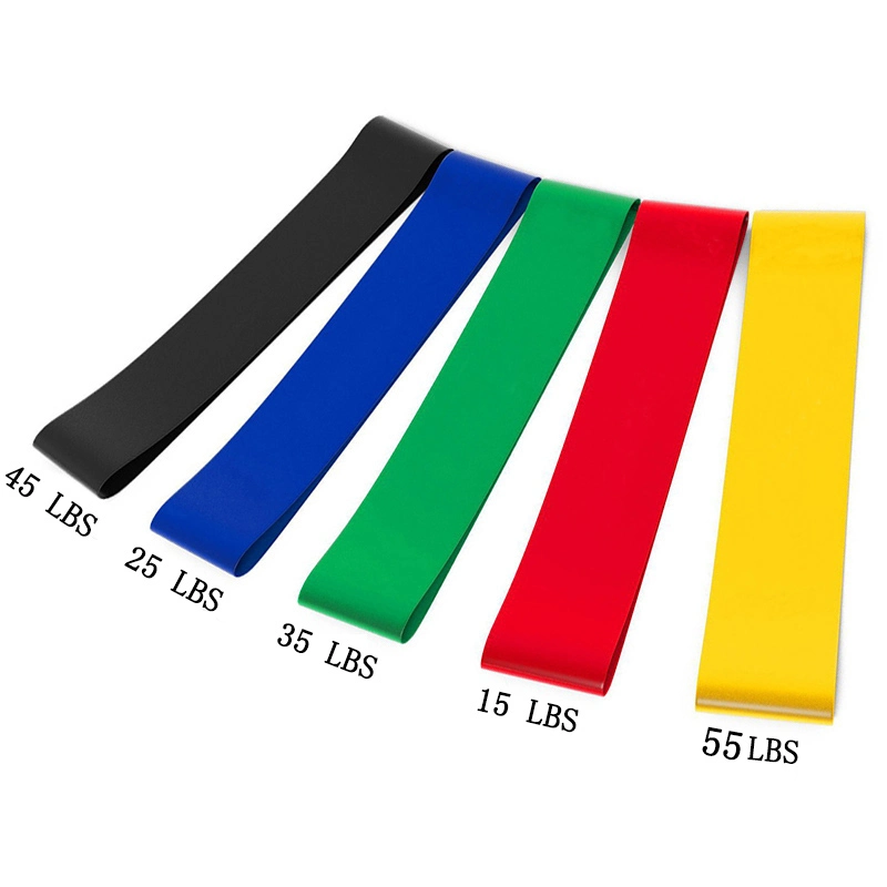5 Levels Pull up Expander Loop Resistance Bands Hip Band Booty Band Mini Band