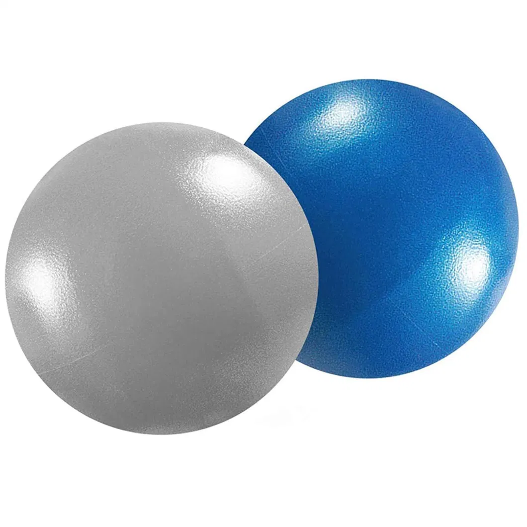 Custom Logo Inflatable Ball Exercise Gym Burst Mini Pilates Ball Exercise Stability Swiss Balance Trainer PVC Yoga Ball for Muscle Release