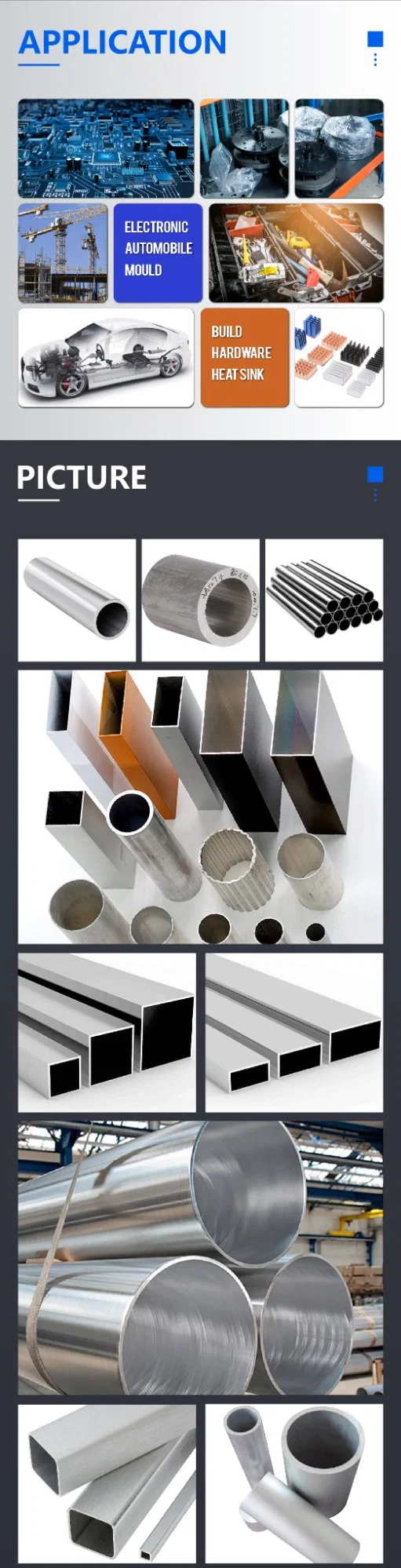 Aluminium Alloy Pipe Made in China, High Temperature Resistance Aluminium Tube 6061 6082 6063