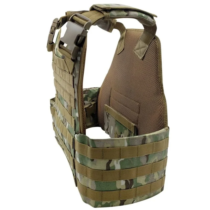 Molle System Quick Release Multicam Waterproof Oxford Light Weight Green Defender Plate Carrier Tactical Combat Vest