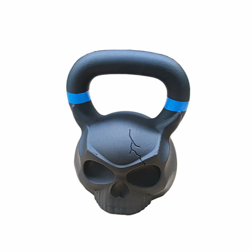 Custom Colorful PVC Dipping Coated Vinyl Color DIP Plastic Gym Power Block Kettlebells Cast Iron Competition Kettlebell