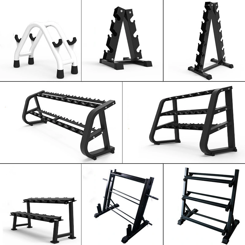 Private Label Fitness Equipment Home Gym Storage Rack for Dumbbell, Kettlebell, Plate, Medicine Ball/Wall Ball