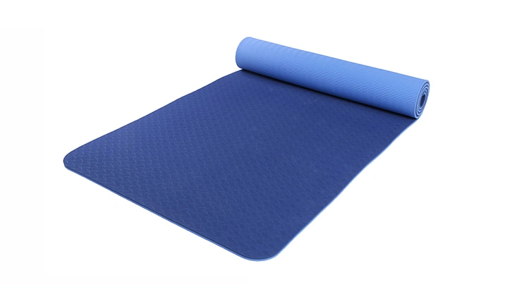 Fitness Exercise Hot Sale Anti-Slip Travel Foam TPE Yoga Mat