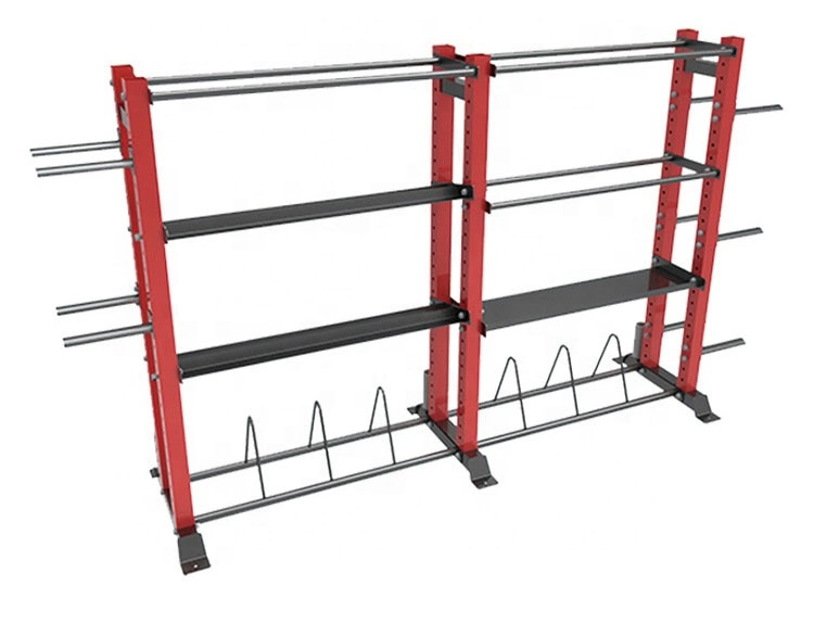 Gym Equipment Bumper Plate Plate Rack, Dumbbell Rack, Wall Ball/Medicine Ball/Slam Ball Rack