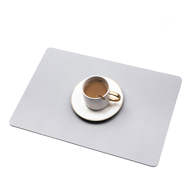 Custom Design Free Samples Hot Sales Vegan Leather Placemats Table Mat