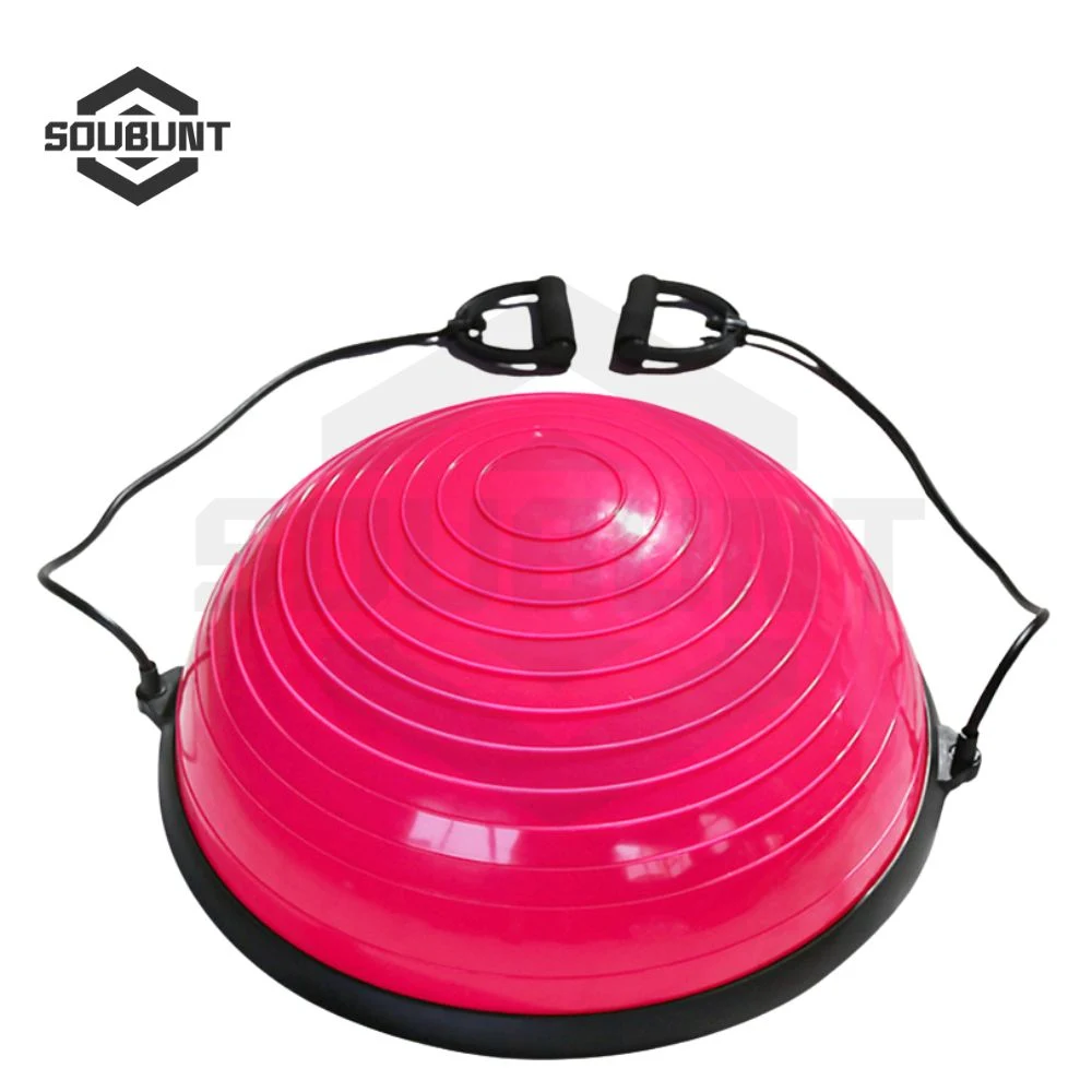 58/63cm Yoga Hemisphere Balance Ball Bosu Ball