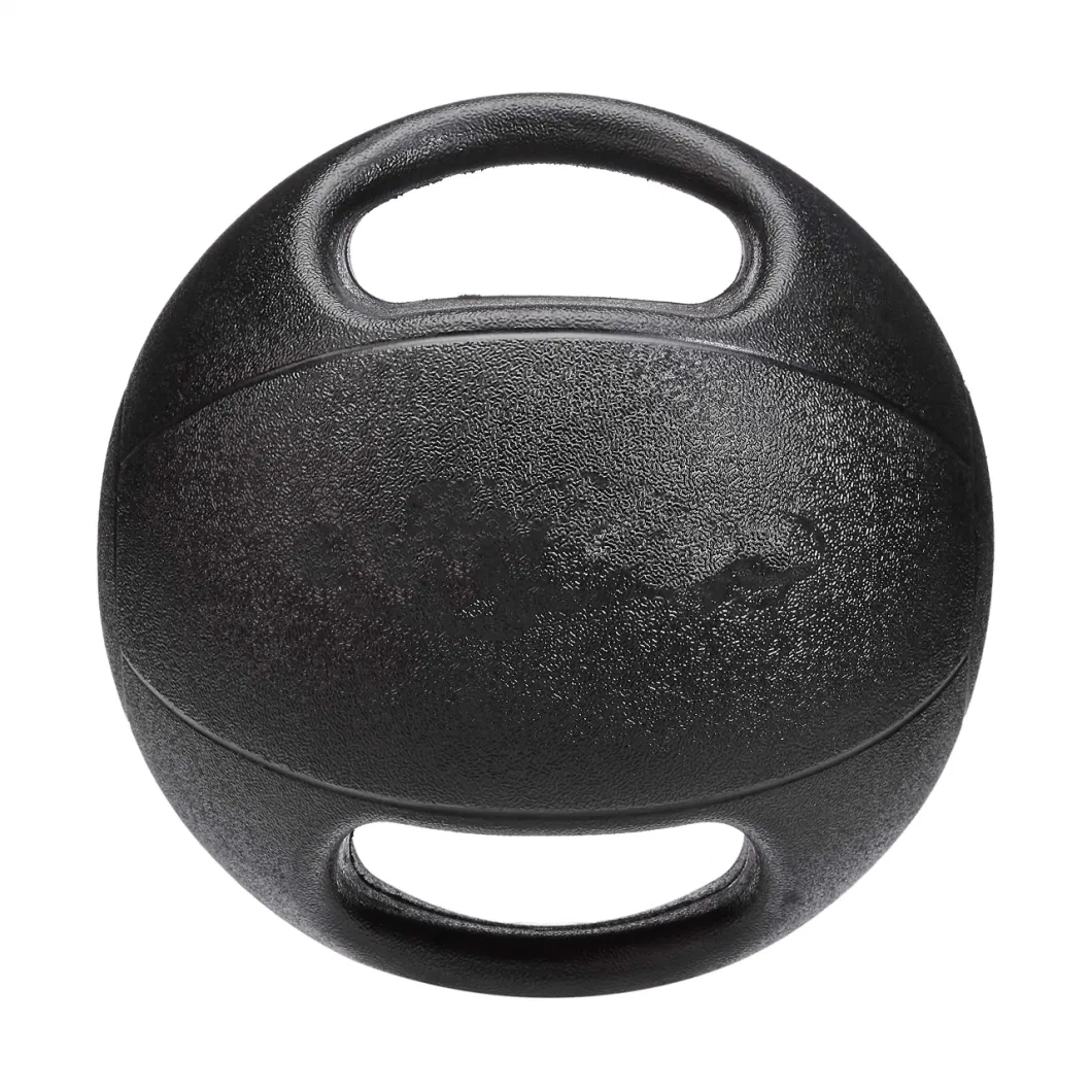 Two Handles Double Grip Medicine Ball with Handles Weight Ball Workout Gym Ball for Strength Exercises Balon Medicinal